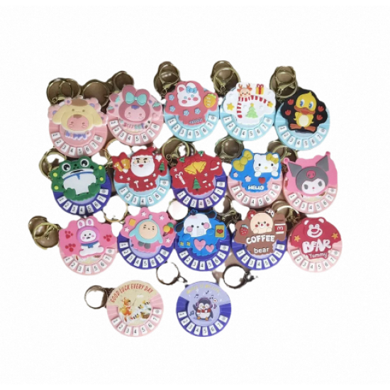 New Product Reliable Quality Wholesale Multi-Colored Cartoon Keychains