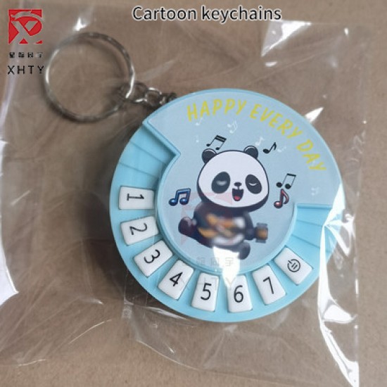 New Product Reliable Quality Wholesale Multi-Colored Cartoon Keychains