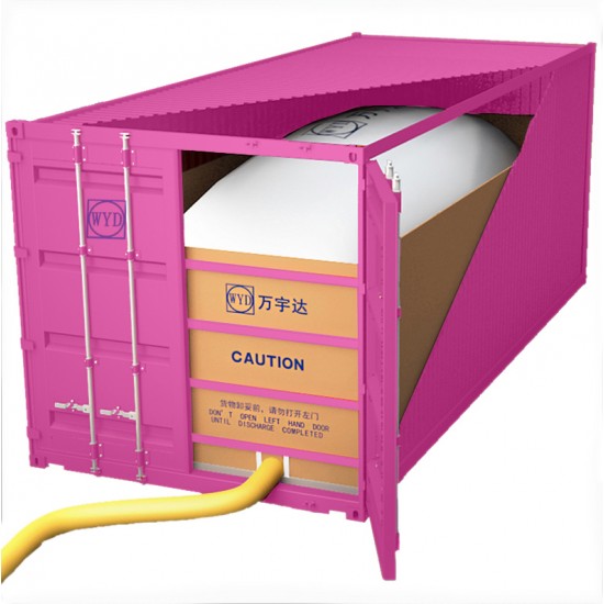 20ft Container Logistics Flexitank Package FlexiBags for Transporting Latex Chemical Liquid Plastic Bags