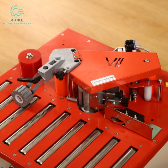 WANJIA High Quality Multifunctional Woodworking Machine for MDF Pvc Wood Portable Edge Banding Machine with Rollers