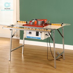 WANJIA Woodworking Machinery Small Home Decoration Curve Portable Paintless Board Edging Machine