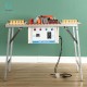 WANJIA Woodworking Machinery Small Home Decoration Curve Portable Paintless Board Edging Machine