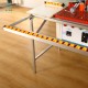 WANJIA Woodworking Machinery Small Home Decoration Curve Portable Paintless Board Edging Machine