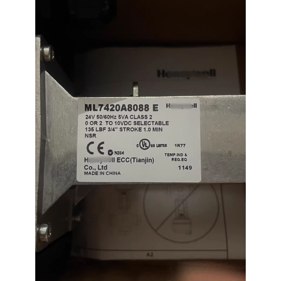 Honey Well ML7420A8088-E. ML7420A Series Linear - Stroke Electric Actuators .New Brand and Original in Stock