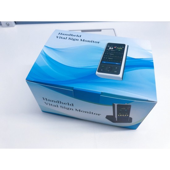 New Upgrade 3.5 Inch Color SPO2 NIBP TEMP Clinic Hospital Home Use Vital Signs Mini Portable Monitoring Handheld Patient Monitor