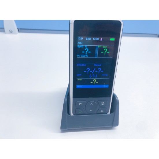 New Upgrade 3.5 Inch Color SPO2 NIBP TEMP Clinic Hospital Home Use Vital Signs Mini Portable Monitoring Handheld Patient Monitor