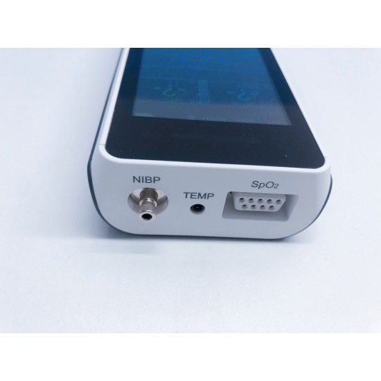 New Upgrade 3.5 Inch Color SPO2 NIBP TEMP Clinic Hospital Home Use Vital Signs Mini Portable Monitoring Handheld Patient Monitor