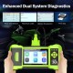 Full version Motorcycle Diagnostic Tool Jdiag M300 2in1 OBD2 Scanner 12V Battery Analyzer Tester