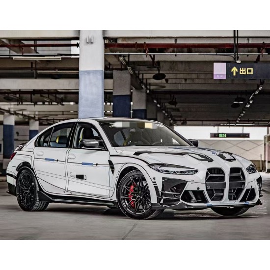 High Quality 2021-IN Car wings Suitable for BMW M3 Series G80 MP Style Dry Carbon Fiber Spoiler (T-001)