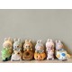 Original Pop Mart Labubu Exciting Macaron Have a Seat Kawaii Trendy Play Blind Box Figure Labubu V2 Plush Keychain