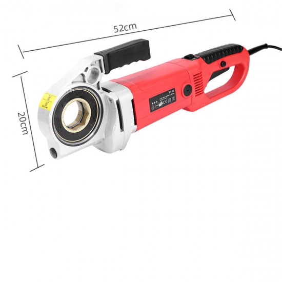 Threading machine power pipe electric ratchet Four pipe threader machine dies 2000W electric portable pipe threader