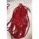 Natural Red Coral Beads for DIY Jewelry Making Bulk Dyed Column Coral Beads length 14-18mm