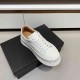 thick-soled white shoes for women height-increasing biscuit shoes genuine leather lace-up casual skate shoes,thick-soled waffle.