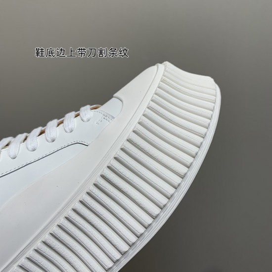 thick-soled white shoes for women height-increasing biscuit shoes genuine leather lace-up casual skate shoes,thick-soled waffle.