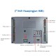 Huaqingjun 7 Inch HMI PLC All-in-one Ethernet RS485 232 48MR 24IO Relay Output Ladder Diagram Controller for Automation
