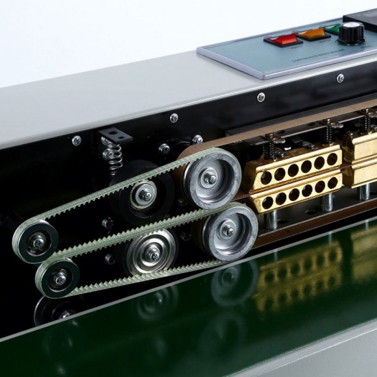 ANDUUK SY-FR900 high quality FR-900C Continuous Sealing Machine Plastic Bags Heat Sealer Horizontal Band Sealer