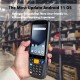 Megapixel Scanner 8core IP67 Google PLAY PDA Handheld Terminal 4+64G 2D/QR Data Collector with WIFI4G Bluet For Logistic GMS 405