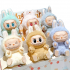 Labubu Second Generation Doll Mart Monster Have a Seat Keychain Party Series Labubus Macaron Original Plush Toys Blind Box