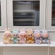 Labubu Second Generation Doll Mart Monster Have a Seat Keychain Party Series Labubus Macaron Original Plush Toys Blind Box