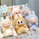 Labubu Second Generation Doll Mart Monster Have a Seat Keychain Party Series Labubus Macaron Original Plush Toys Blind Box