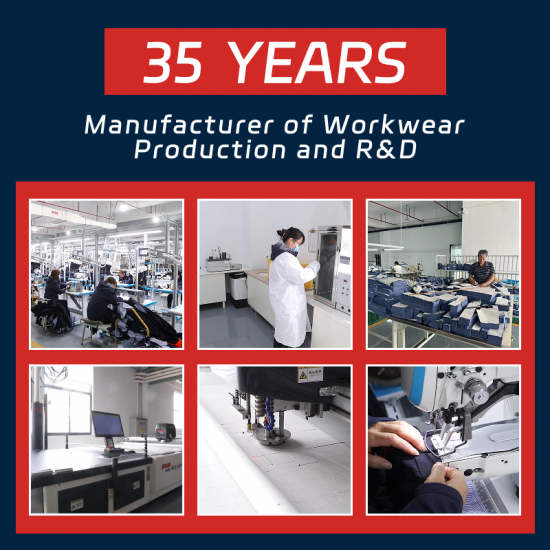 Flame-Retardant Coverall Flight Suit Fr Hi Vis Coverall Work Clothes Safety Work Clothes with Convenient Zippers