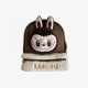 Hot Sale 100% Original POP MART Classic Bag Series-LABUBU Backpack (Brown)