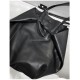 Leather lazy retro casual personality large capacity Tote bag single shoulder strap stylish women's bag