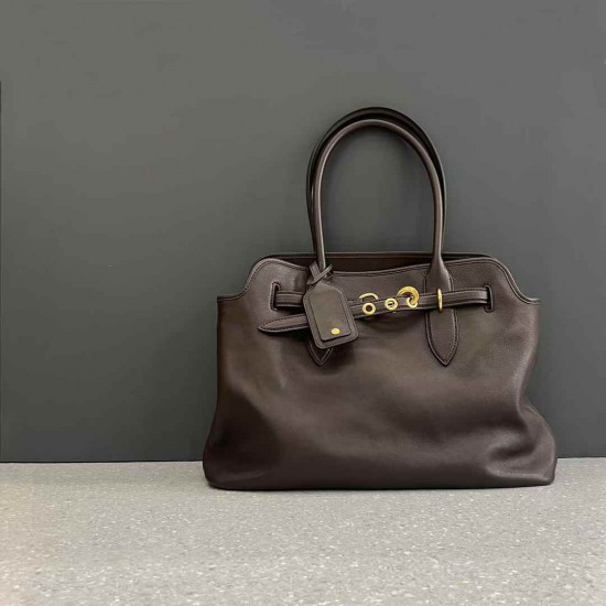 Designer High Quality Leather Handbag Cowhide tote Bag Large Capacity trendy Shoulder Bag for women