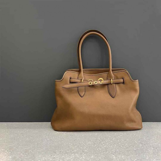 Designer High Quality Leather Handbag Cowhide tote Bag Large Capacity trendy Shoulder Bag for women