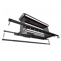 Electric Clothes Dryer Foldable Aluminum Metal Rack for Indoor Balcony Wall Stylish Folding Design for Household Use Bathroom