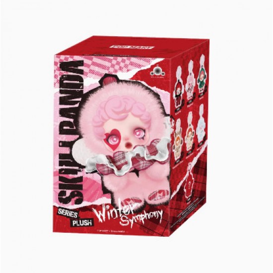 SKULLPANDA Soft and Tough Series PVC Material Vinyl Plush Doll Tide Play Gift for Boys in Stock Blind Box