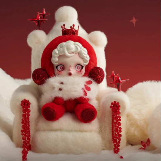 SKULLPANDA Soft and Tough Series PVC Material Vinyl Plush Doll Tide Play Gift for Boys in Stock Blind Box