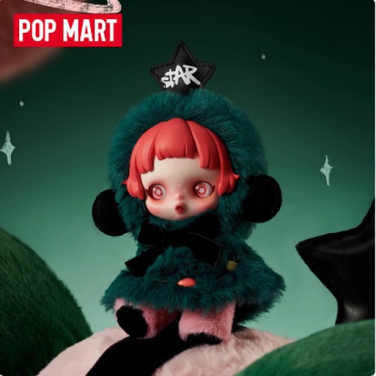 SKULLPANDA Soft and Tough Series PVC Material Vinyl Plush Doll Tide Play Gift for Boys in Stock Blind Box