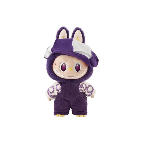 Hot-Selling 40cm Labub Milan Fashion Week Series Purple Monster Big PVC Doll Home Decoration Plush Gift Surprise Blind Boxes