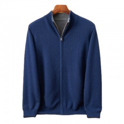 Men's Double-sided Wearable Cashmere Sweater Casual Thickened Cashmere Sweater