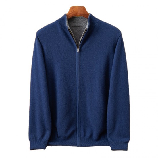 Men's Double-sided Wearable Cashmere Sweater Casual Thickened Cashmere Sweater