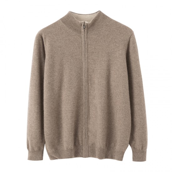 Men's Double-sided Wearable Cashmere Sweater Casual Thickened Cashmere Sweater