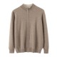 Men's Double-sided Wearable Cashmere Sweater Casual Thickened Cashmere Sweater