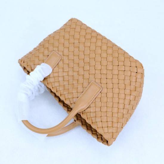 Custom Made Micro Tote Bags Woven Handbags Designer Cross Body Bags Brand Name Style Woven Purse OEM Leather Bags Women