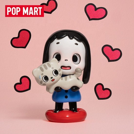 Genuine Pop Mart OIPIPPI Little Fun Joyfulness Series PVC Figure Cute Blind Box Toy for Desktop Ornament Japan