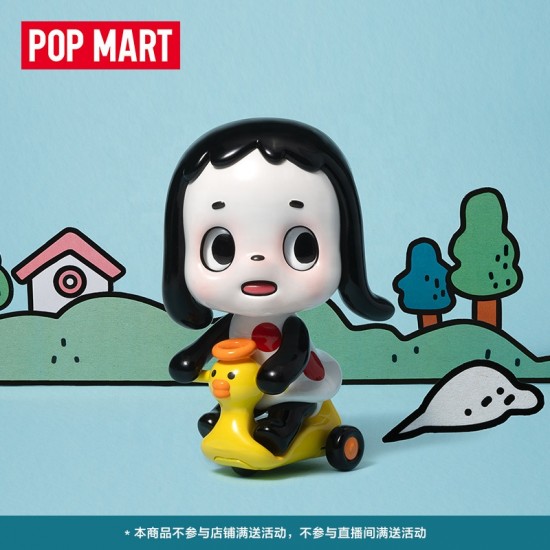 Genuine Pop Mart OIPIPPI Little Fun Joyfulness Series PVC Figure Cute Blind Box Toy for Desktop Ornament Japan