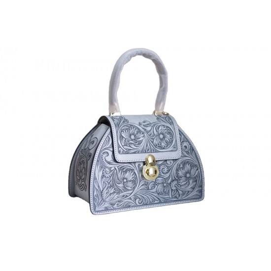 Women's Fashion Shoulder Bag New Style Carved Western Style Workwear Leather Flap Handbag Wholesale