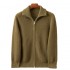 Men's Men's Half High Neck Full Zipper Wool Cashmere Knit Cardigan Young and Middle-aged Autumn and Winter New Knitted Cardigan