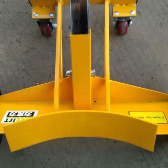 ANDUUK Factory Wholesale Oil Drum Trolley Truck 55 Gallons Manual Oil Drum Lifter Trucks Mechanical Oil Drum Carrier