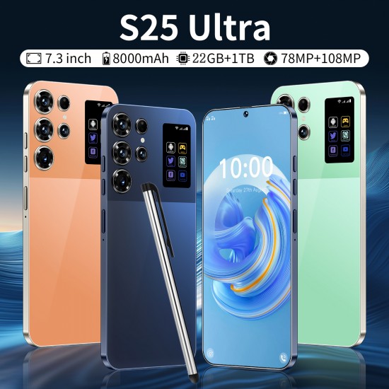 Real High Quality S25 ULTRA Smartphone Global 5G Android 15 Mobile Phones Wholesale 22+1TB Gaming S25 ultra Cellphones