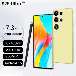 Real High Quality 22+1TB S25 ULTRA Smartphone Android 15 7.3 Inch New Arrived Full Screen Global 5G S25 ultra Mobile Phones