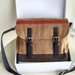 High-End Original Cotton Duffle Bag Fashionable Business Casual Cross-Body Shoulder Strap Vintage Style for Men Women in Summer