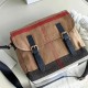 High-End Original Cotton Duffle Bag Fashionable Business Casual Cross-Body Shoulder Strap Vintage Style for Men Women in Summer