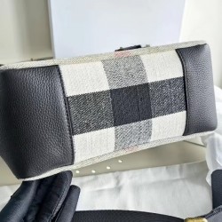 High-End Original Cotton Duffle Bag Fashionable Business Casual Cross-Body Shoulder Strap Vintage Style for Men Women in Summer