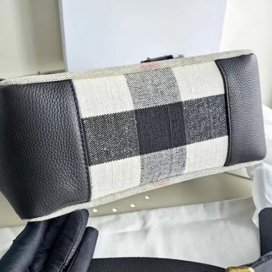 High-End Original Cotton Duffle Bag Fashionable Business Casual Cross-Body Shoulder Strap Vintage Style for Men Women in Summer